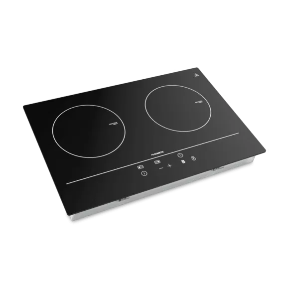 55889 – DOMETIC Stove, Cooktop Model CI20 Black 24.4 Inch Width x 2.75 Inch Height x 15 Inch Depth 2 Burner Glass